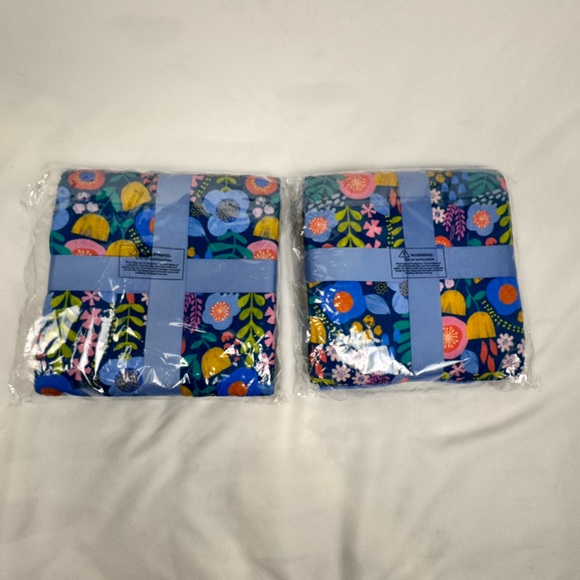 Little Sleepies Folk Floral Large Cloud Blanket - Picture 6 of 8